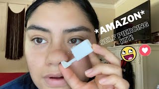 Pierced My Nose With The $8 Amazon Kit