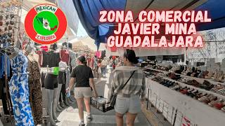 Zona Comercial Javier Mina Guadalajara 4K Walking Tour