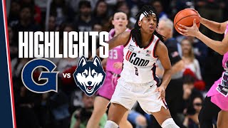 HIGHLIGHTS | #15 UConn Women's Basketball vs. Georgetown