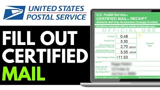 How to Fill Out USPS Certified Mail Receipt 2026 (QUICK GUIDE)