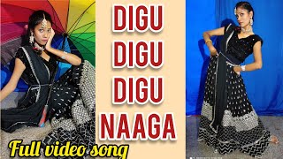 Digu Digu Digu Naaga | Full Video Song | Single take | Varudu kavalenu | Cover song |chharshithasonu
