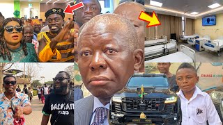 BREAKING🔥Otumfuo, Lil Win, Mercy Aseidu, Papa Kumasi storms Okomfo Anokye Hospital