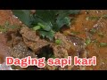 Daging sapi kari masak simple dan mudah