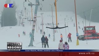 Česká Třebová, Přívrat: Skiareály jsou v provozu