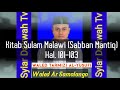 Pengajian Kitab Sabban Mantiq (Sulam Malawi) Bersama Waled Tarmizi al-Yusufi