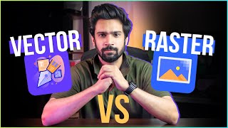 Raster vs Vector Graphics Explained | Graphic Design for Beginners