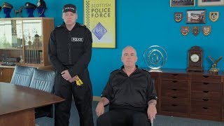 The Chief attempts to prove that Tasers are safe I Scot Squad