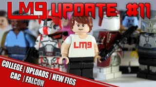 LM9 Update #11: College (Uploads?), New Figures, Plans, + Falcon Talk