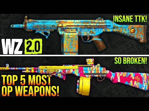 WARZONE: Top 5 Best OVERPOWERED LOADOUTS After Update! (Best META Weapons)
