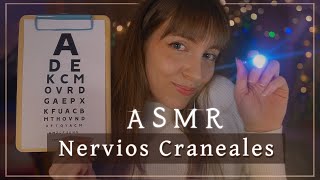 ASMR 💖 CRANIAL NERVE EXAM; sight, hearing, smell, taste and touch ( ✓SUB