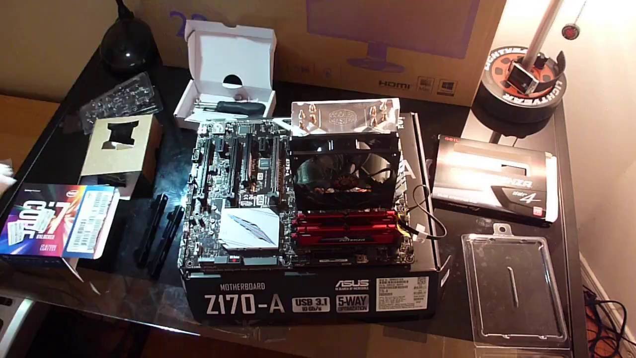 Building My First Pc Youtube
