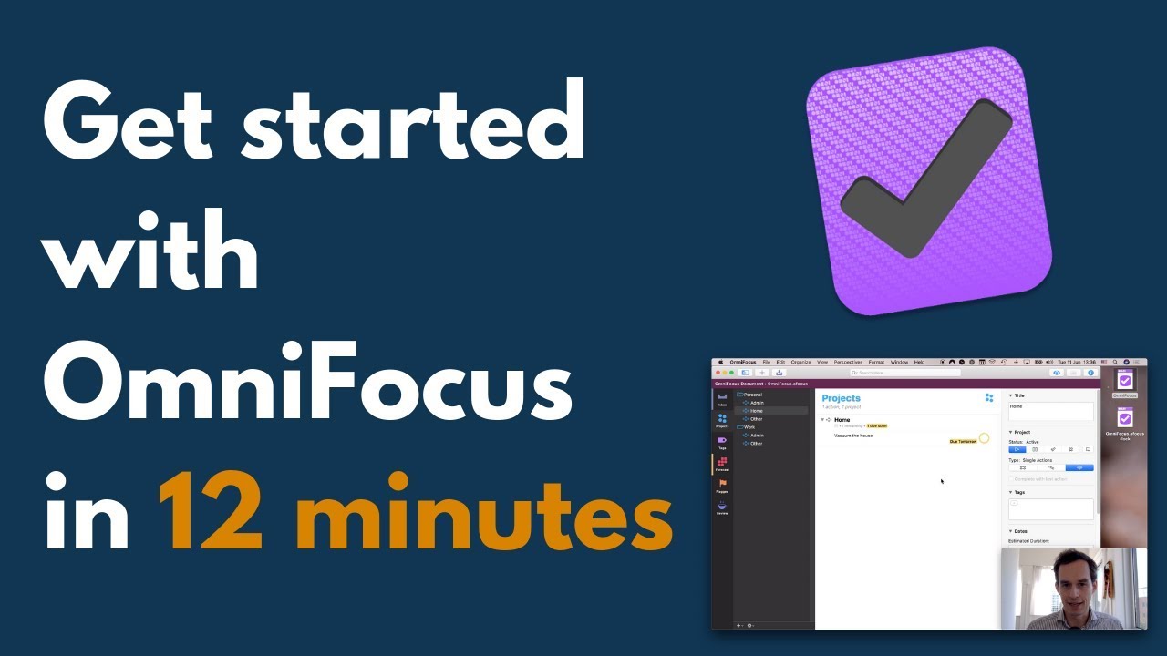 Tutorial Getting Started With Omnifocus 3 In 12 Minutes My Workflow