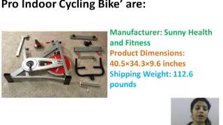 Fitness Supplies Reviews: Sunny Health and Fitness Pro Indoor Cycling Bike Review