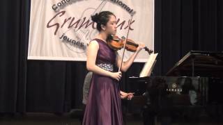 Ravel Tzigane --- Soloist: Hongfei Lyu  Pianist: Yuka Izutsu