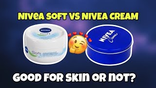 Nivea soft cream and Nivea cream reviews|  benefits and side effects #niveacream @vlogsbymobshra