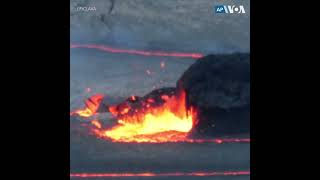 Новое извержение вулкана на Гавайях