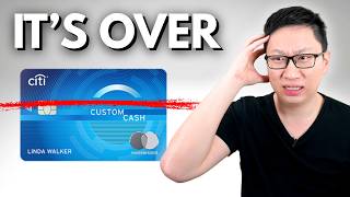 Yikes! Citi Custom Cash Discontinued 🚨 Chase Sapphire Reserve 150k Ending Soon