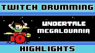 Undertale - Megalovania  (Revised Drum Cover) -- The8BitDrummer