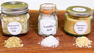 How to make FLAVORED SALT at home and elevate your cooking and baking!