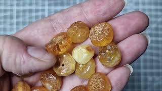 Распаковка янтаря от amber_jewelry :) Прекрасный калининградский янтарь!