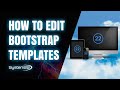 EASY Bootstrap Template Customization Tutorial 2025 (FULL GUIDE)