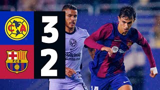 HIGHLIGHTS | CLUB AMERICA 3 vs 2 FC BARCELONA | DALLAS FRIENDLY