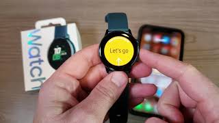 Samsung Galaxy Watch Active: Setup and use with an iPhone