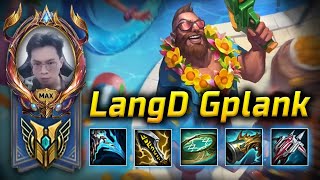 [ Lang D ] GANGPLANK MONTAGE - GOD OF ONE SHOT 2024