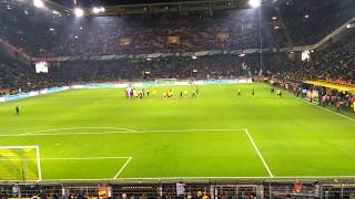 Borussia Dortmund - Werder Bremen 1:2 BVB Spieler verabschieden ihre Fans anstandslos