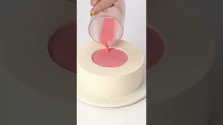 Colorful Mousse Cake Decorating Idea