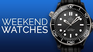 Omega Seamaster Black Ceramic; Rolex Datejust Wimbledon; Luxury Watches To Buy From Home