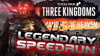 Breaking Mandate of Heaven on LEGENDARY in 32 turns [WORLD RECORD] (Total War: Three Kingdoms)