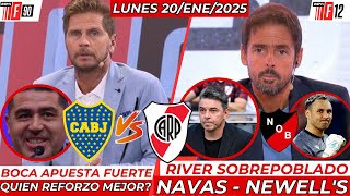 F12 + F90 | BOCA VS RIVER, QUIEN SE REFORZO MEJOR? | NAVAS A UN PASO DE Newell's | 20/Ene/2025