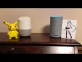 【aiスピーカ対決】初音ミクとピカチュウを召喚してみたｗ【google home u0026 amazon echo】ゲハ戦争に終止符を。