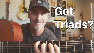 Triads are the bones of Great Guitar playing