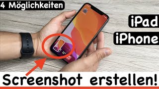 iPad/iPhone Screenshot machen: 4 Möglichkeiten | iOS Bildschirmfoto Tricks