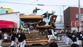 【高画質】【郷小路事故あり】平成30年10月6日 和泉府中だんじり祭り 11町パレード