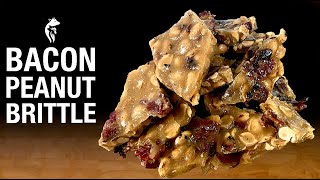 Candied Bacon Peanut Brittle! The Best Desserts Have Bacon!