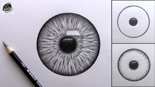 How to draw Hyper Realistic Eyes | Eye Drawing | Pencil Sketch Drawing | Drawing Step by Step