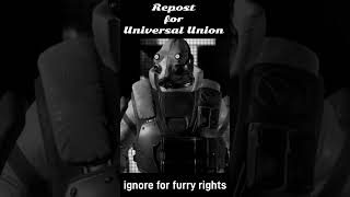 Repost for the Universal Union, ignore for furry rights (Anti Furry Meme V6) #antifurry #meme