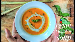 純素西湯篇｜純素南瓜濃湯  (Eng Sub) - Vegan Pumpkin Soup