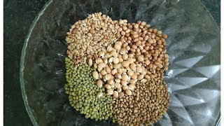 தானியங்களை முளைகட்டுவது எப்படிI How to make mixed sprouts at home I variety of dishes using sprouts.