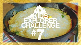 KIDS EXPLORER CHALLENGE #7  手作りカッテージチーズとチーズスフレ オムレツを作ろう！