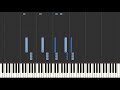 Howard Shore The Chase Piano Tutorial