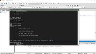 Console Application based on Object Oriented Programming using C++