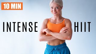 10 MIN INTENSE HIIT HOME WORKOUT - Do this everyday to become the BEST version of yourself!