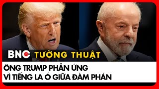 Thuyết minh: Khoảnh khắc Trump bực mình, Tổng thống Brazil ‘đuổi’ báo chí khỏi phòng họp | BNC Now