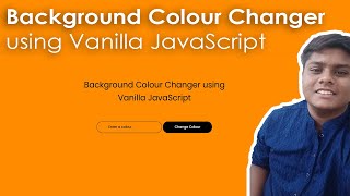 Background Color Changer using Vanilla JavaScript. Complete tutorial | Code Grind