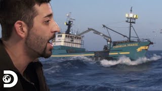 ¿Una fiesta del Super Bowl en alta mar? | Pesca Mortal | Discovery Latinoamérica