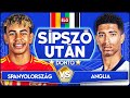 Spanyolország - Anglia REAKCIÓ | Sípszó után | Unibet